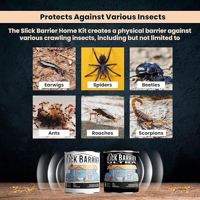 Home Kit - Ultimate Pest Control Solution for Crawling Insects, Rodents & Squirrels - Water-Based & Solvent-Based Coatings - Durable & Long-Lasting - Easy Application - Ample Coverage
