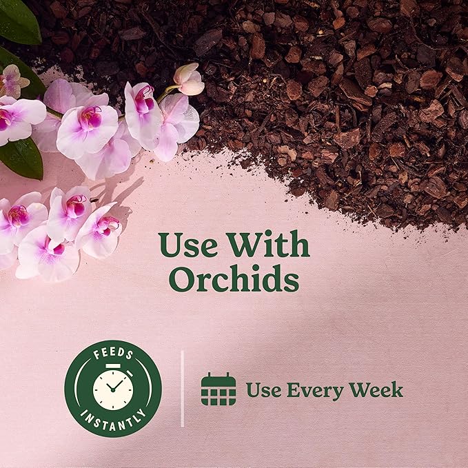 Miracle-Gro Indoor Plant Food Mist for Orchids, Orchid Plant Food, 8 fl. oz. (3-Pack)